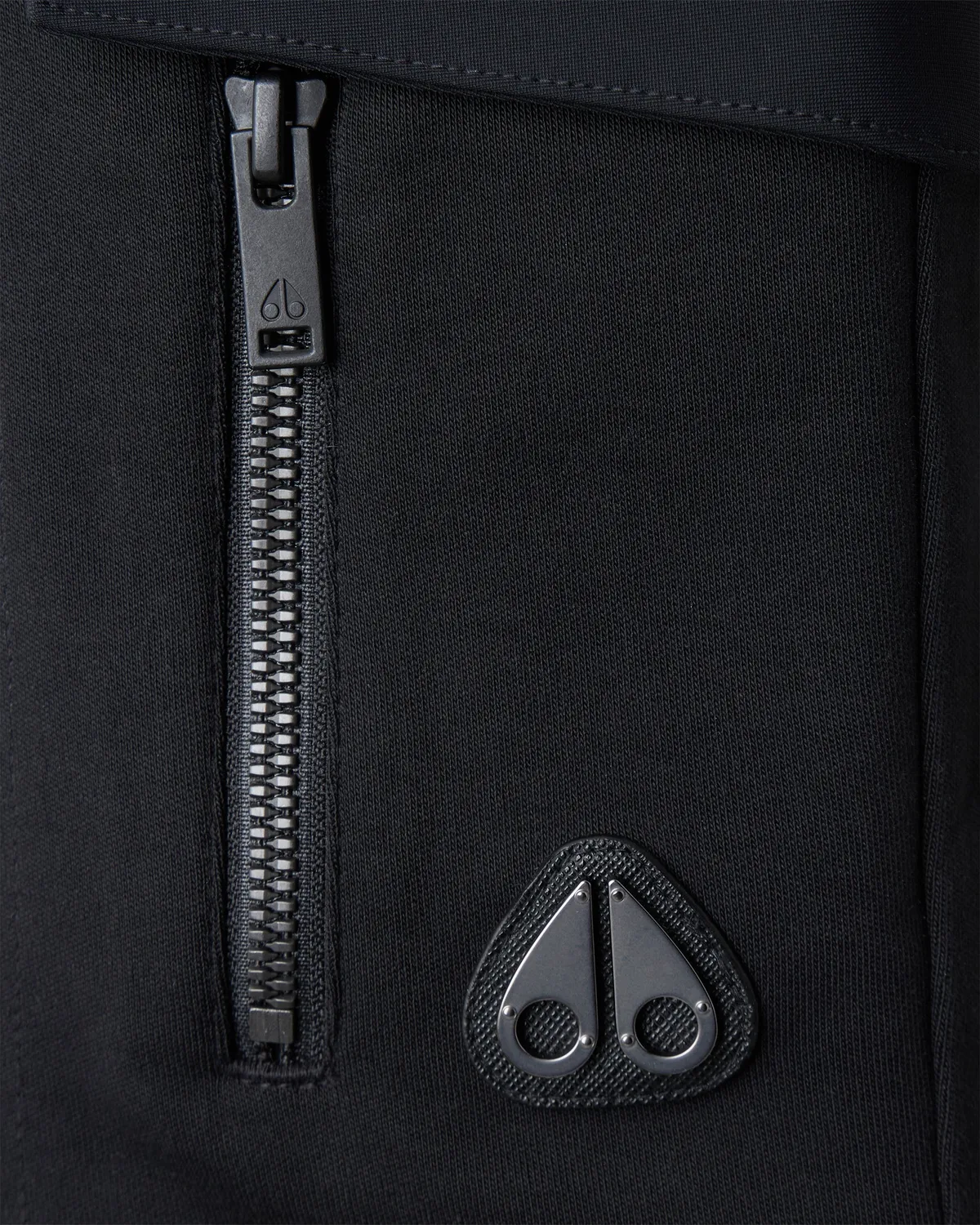 Moose Knuckles Dalon Cargo short homme noir poches cargo