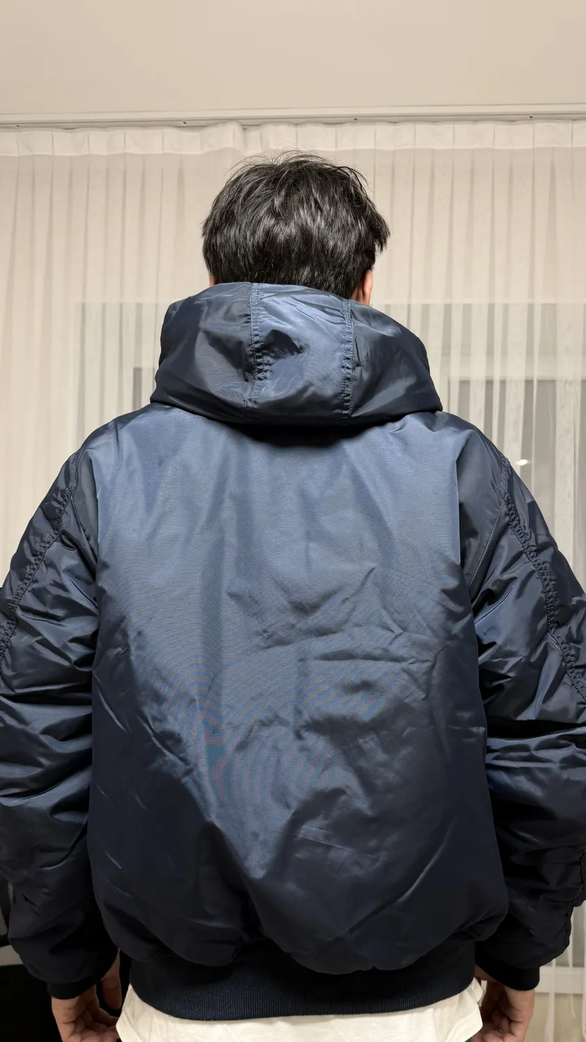 Alpha Industries MA-1 Hooded blouson bomber oxford capuche