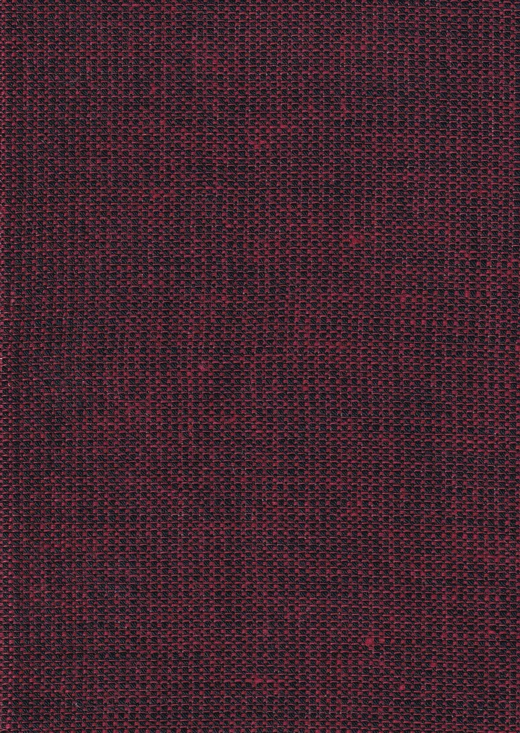 Hollington toile laine lin tissu au mètre rouge byzantin