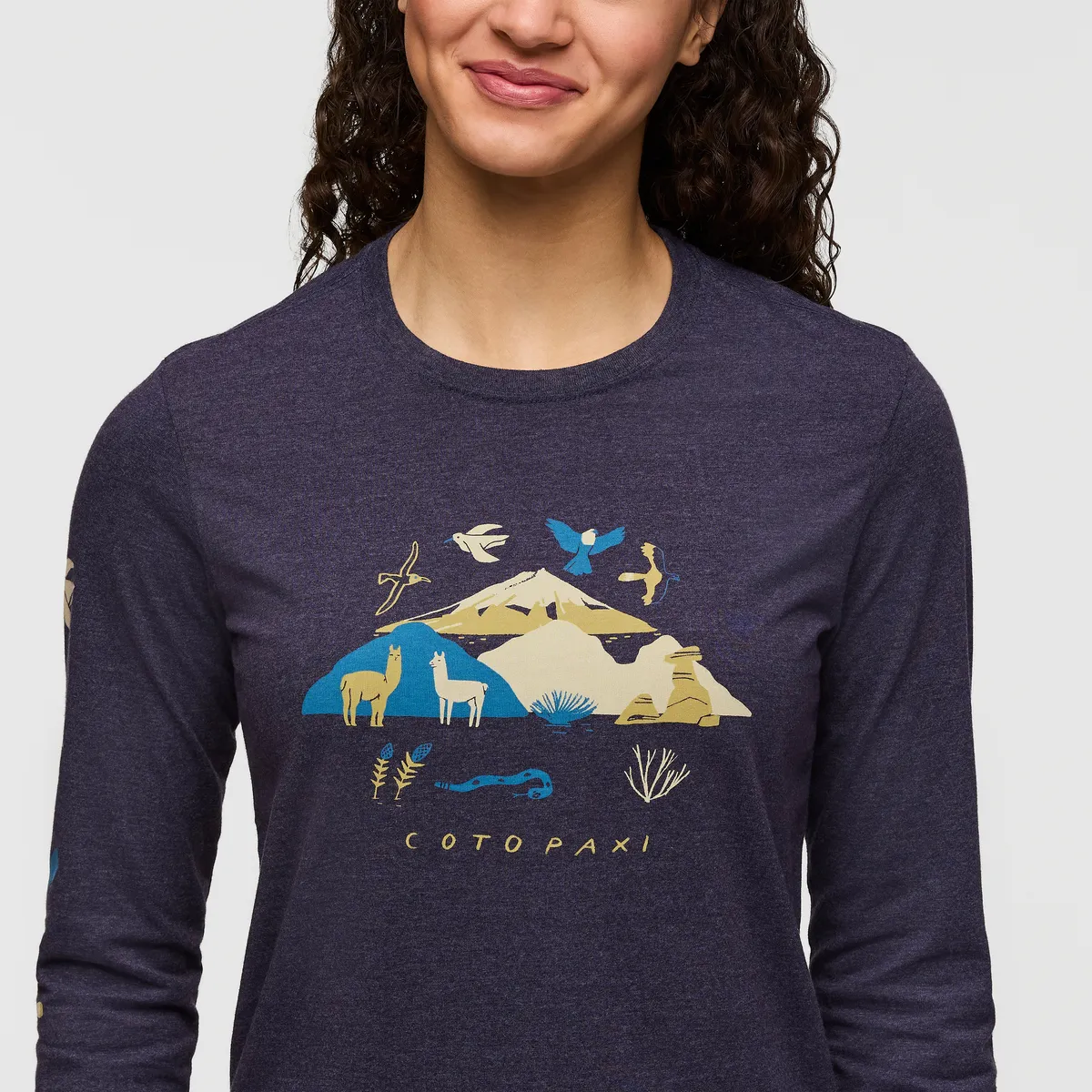 Cotopaxi Solstice t-shirt manche longue femme Live Oak