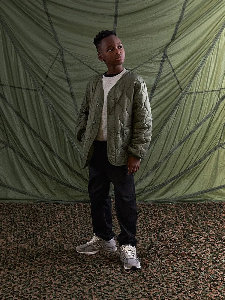 Alpha Industries ALS/92 doublure M-65 enfant olive matelassée