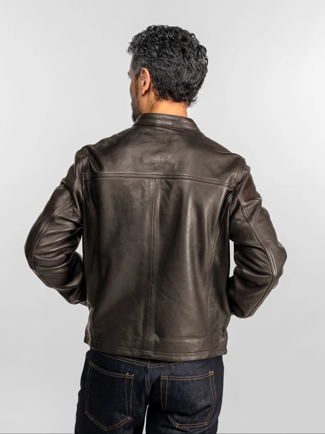 DAYTONA Hodos blouson cuir mouton noir motard
