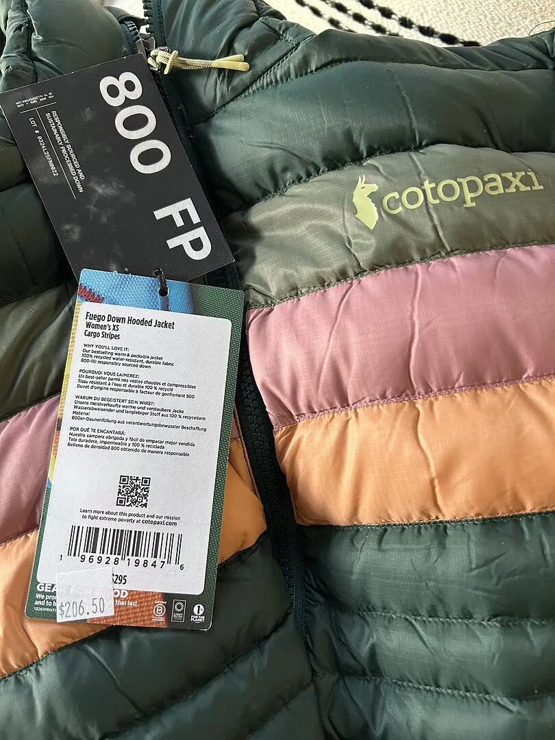 Cotopaxi Fuego doudoune femme Blackberry duvet 800