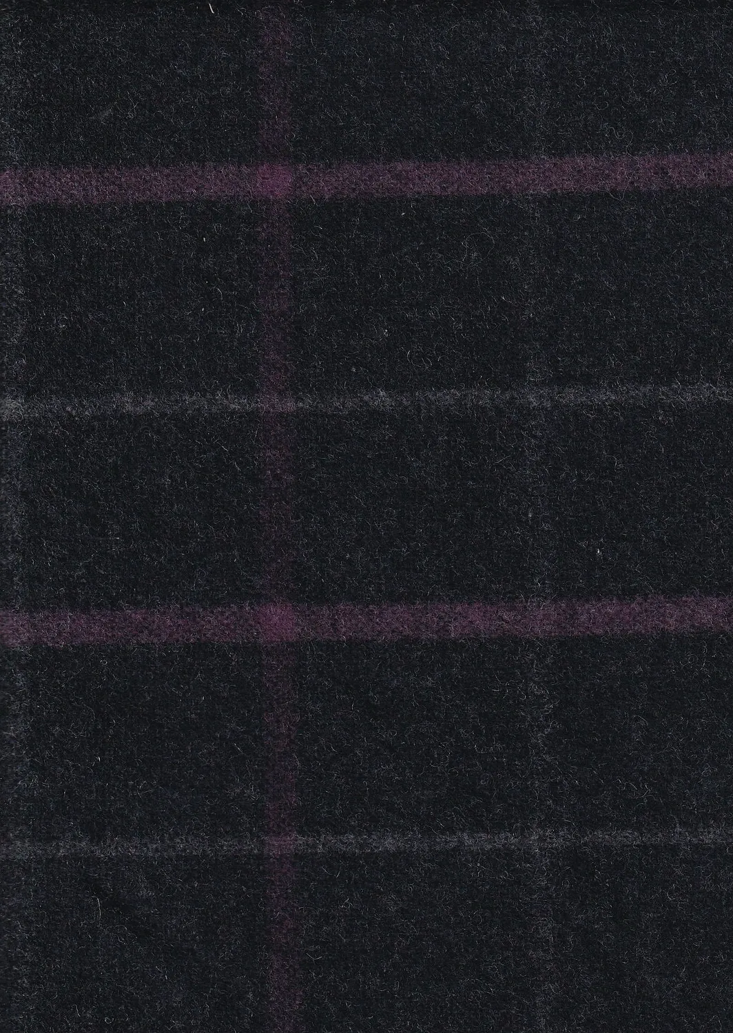 Hollington tissu technique imperméable violet tartan au mètre