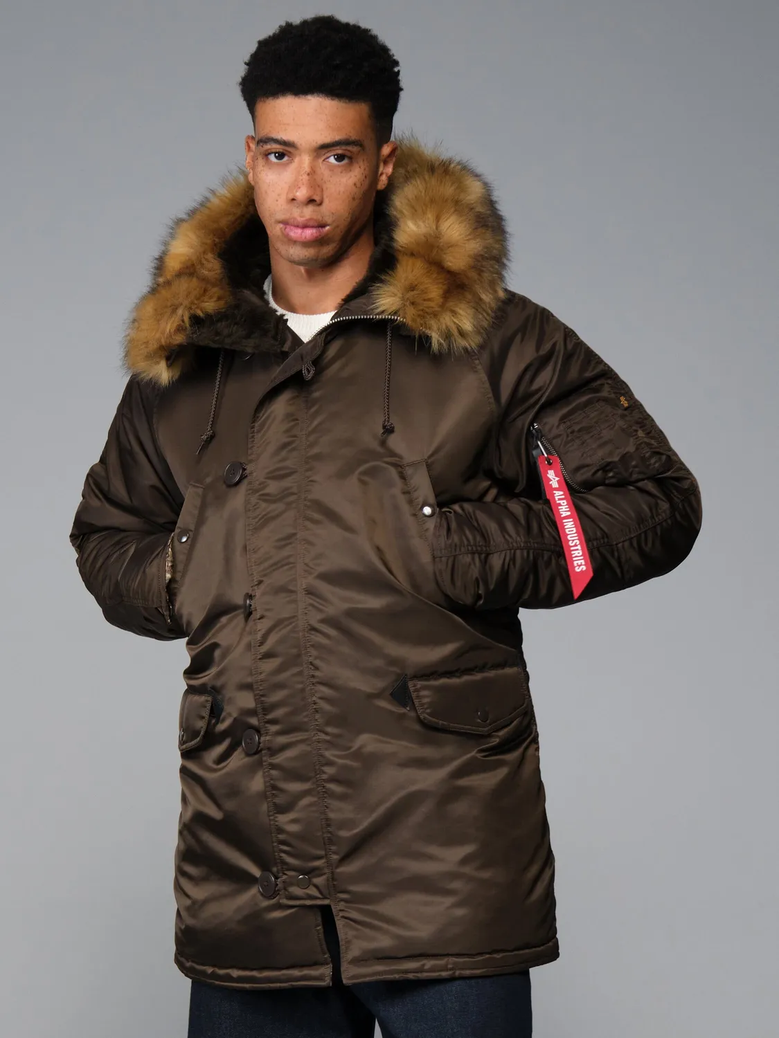Alpha Industries N-3B Parka camouflage grand froid