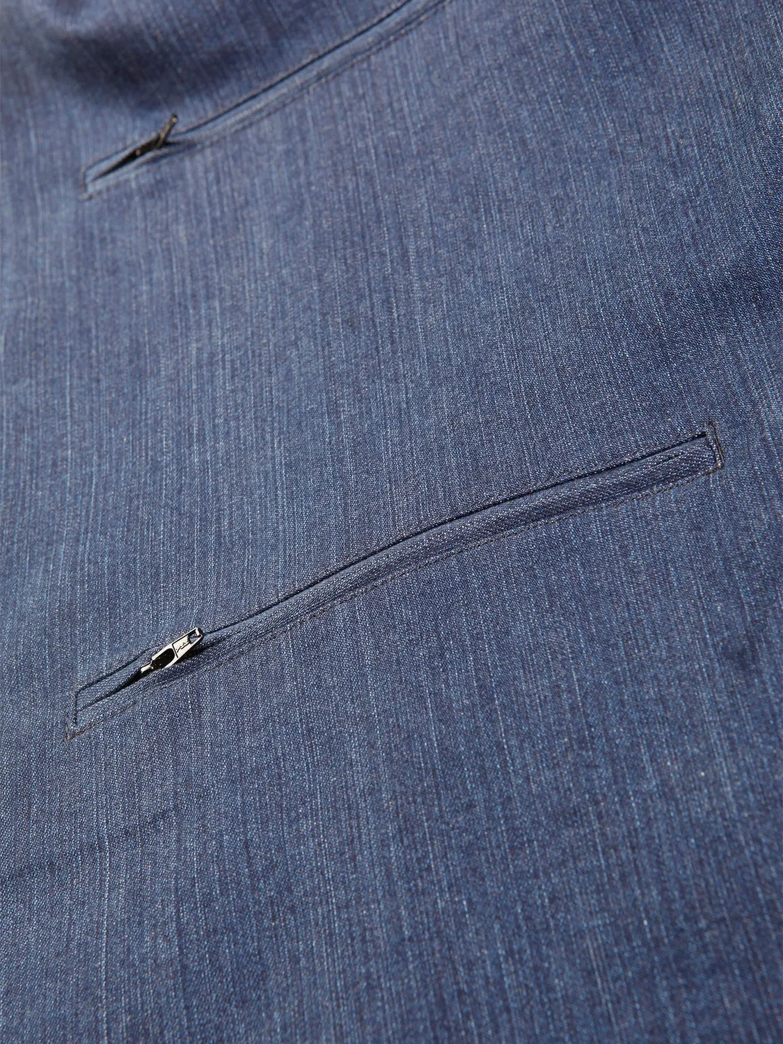 Hollington Château veste denim extensible fabric washed