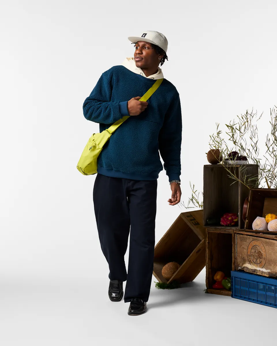 Cotopaxi Amigazo Fleece Crew pull polaire homme Indigo