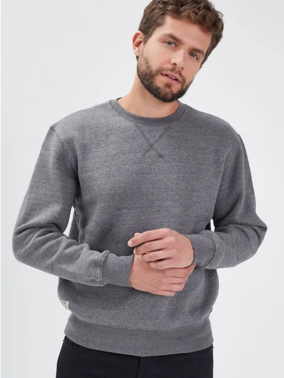 DAYTONA Norman sweat coton homme noir chaud