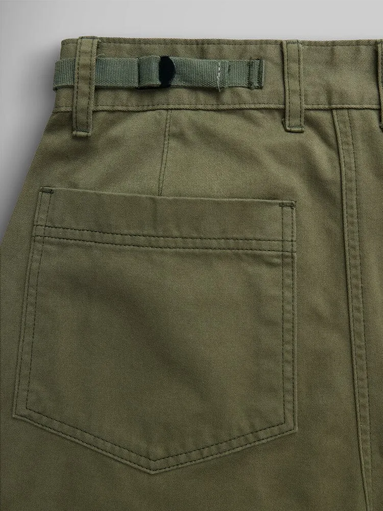 Alpha Industries M-65 pantalon cargo femme vert coton