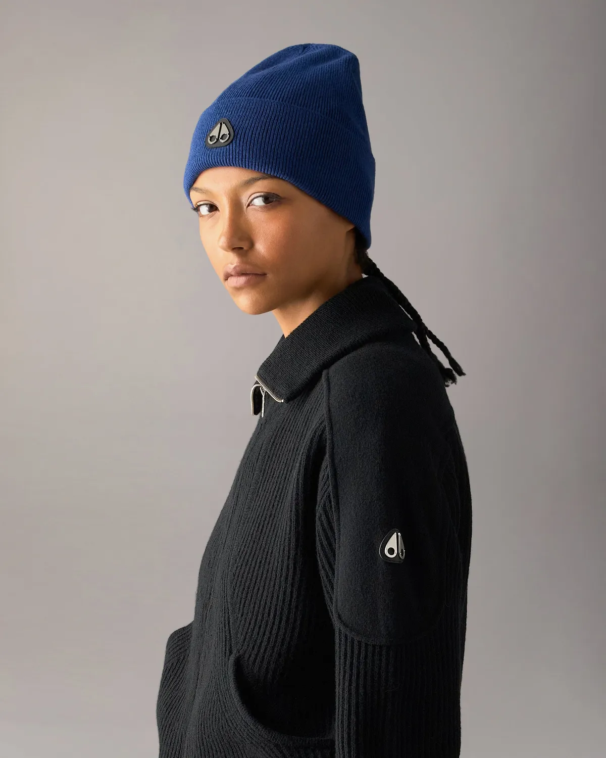 Moose Knuckles Frost bonnet laine nightfall