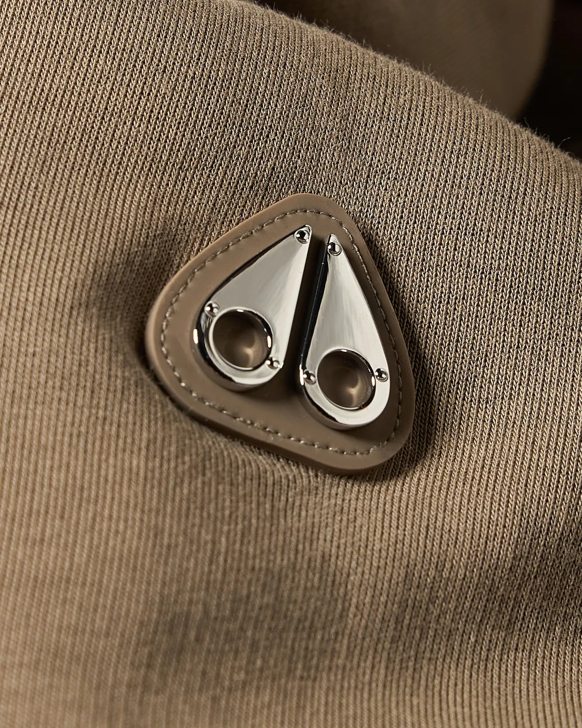 Moose Knuckles Oro Bunny hoodie réversible gris