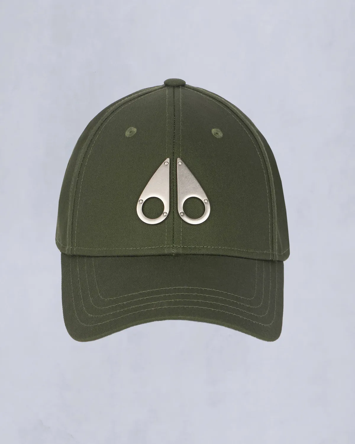 Moose Knuckles Logo Icon casquette baseball noir coton