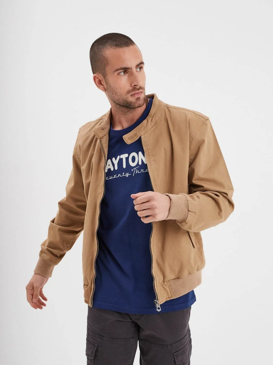 DAYTONA Lennox veste homme coton sergé coupe bomber