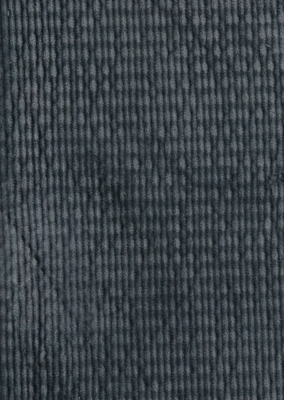 Hollington Seersucker tissu velours gris bleu 4 m