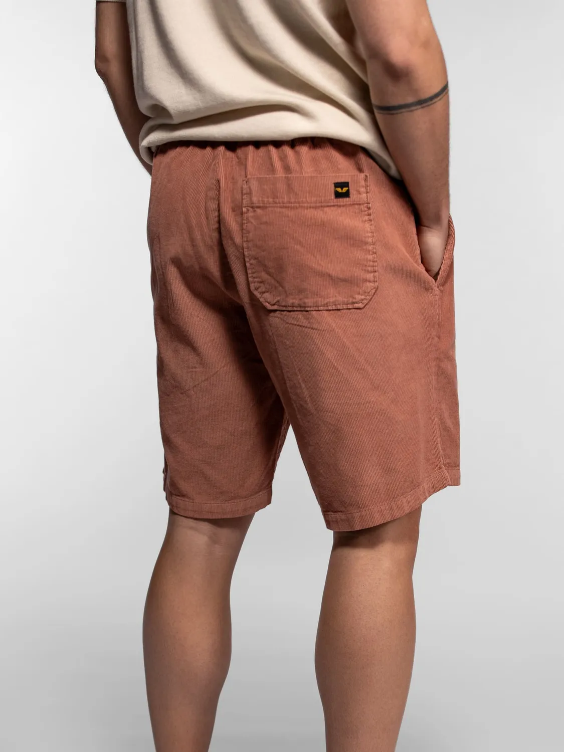 Daytona Letcher short velours homme taille élastique