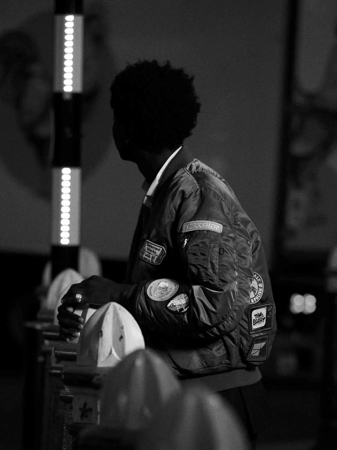 Alpha Industries Bunney MA-1 blouson vert vintage collector