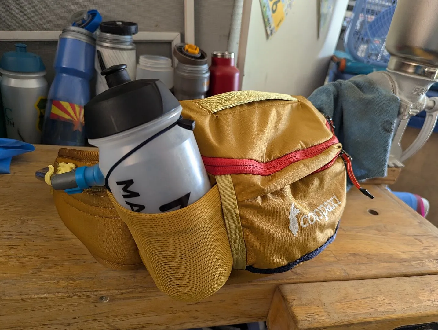 Cotopaxi Lagos 5L sac banane hydratation 2L vert