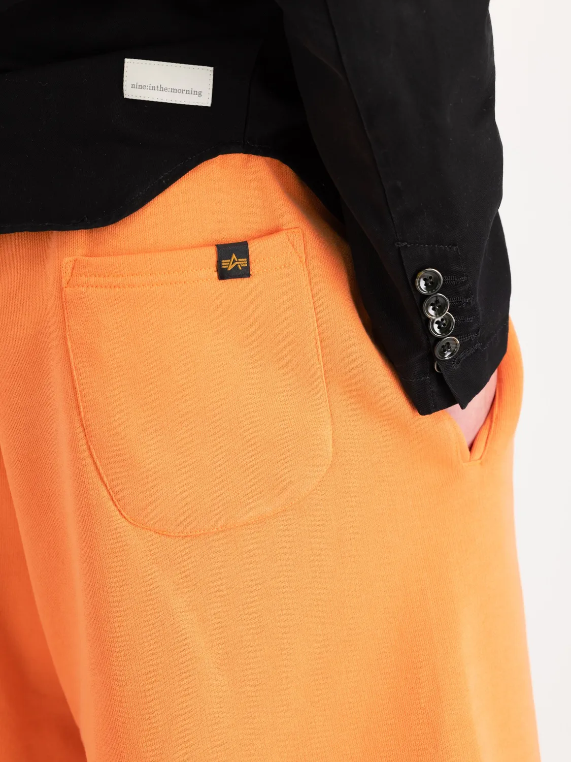 Alpha Industries Essential Short orange coton détente