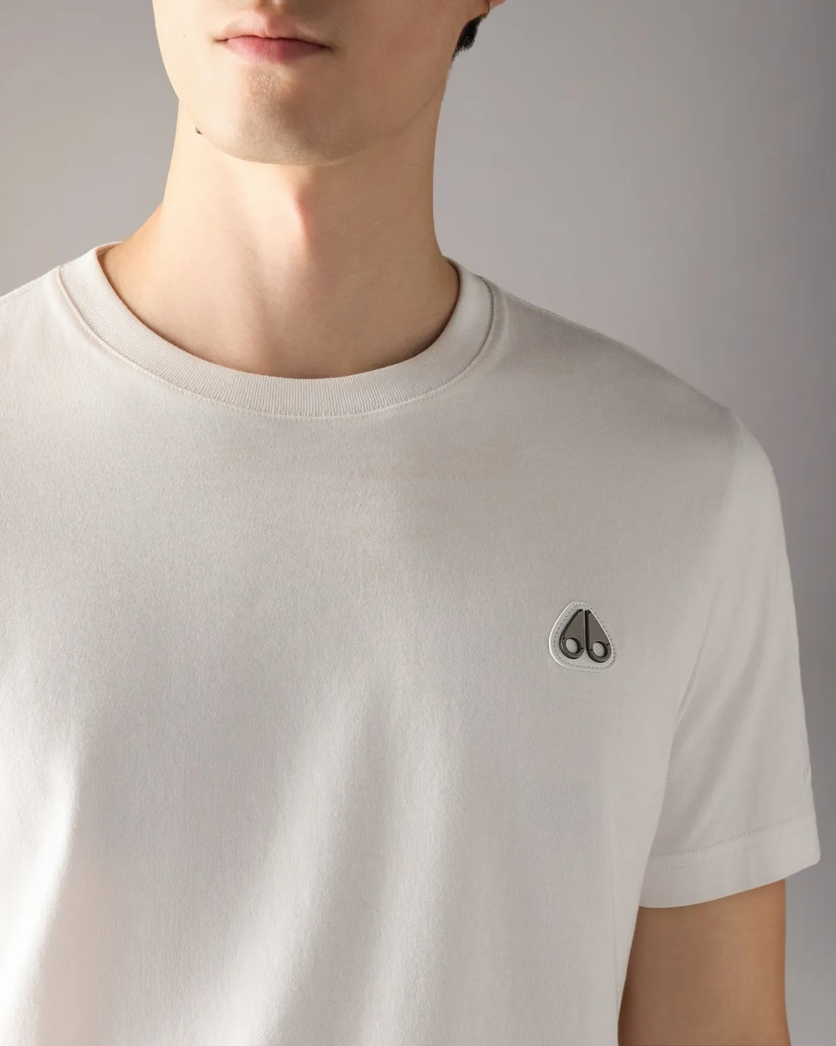 Moose Knuckles Crescent t-shirt blanc coton
