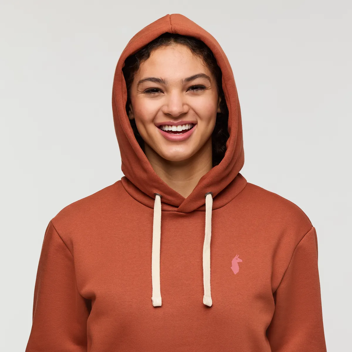 Cotopaxi Up and Up sweat hoodie femme Faded Brick molleton