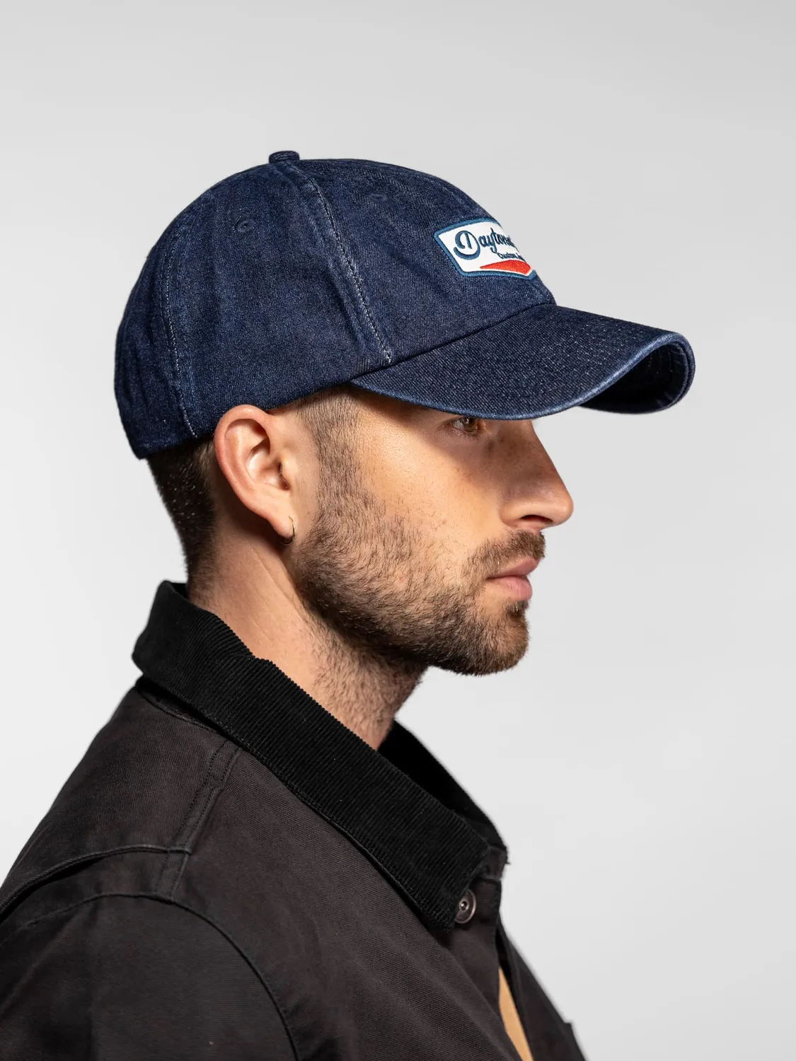 DAYTONA Roswell casquette homme denim brut trucker