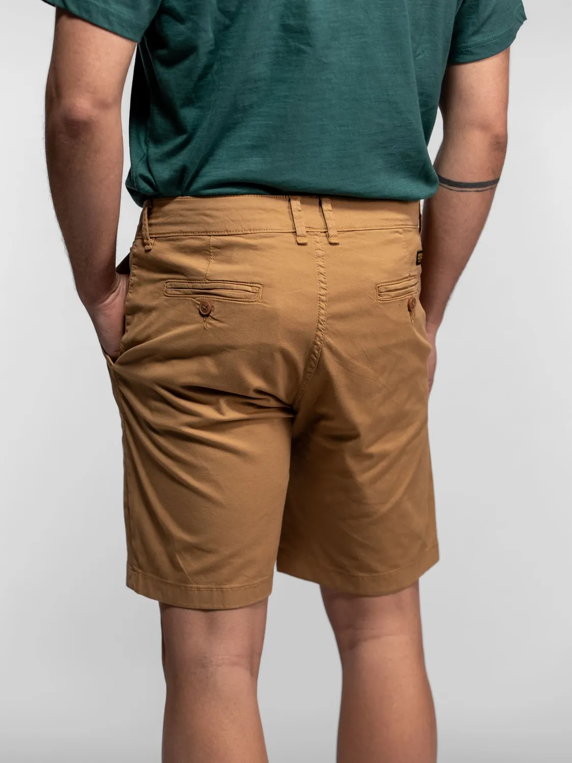 DAYTONA Juneauter short chino homme beige coton