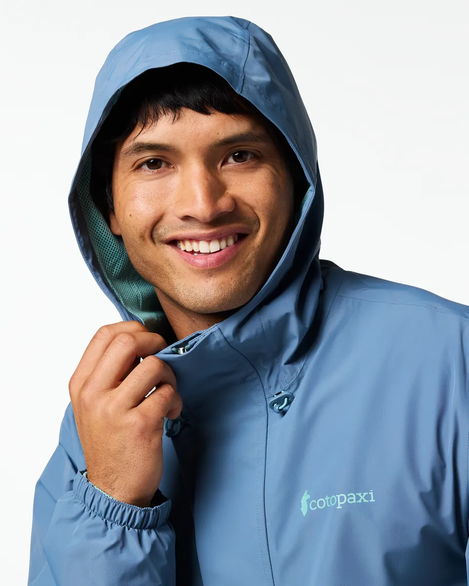 Cotopaxi Rayu veste pluie homme Steel Blue imperméable