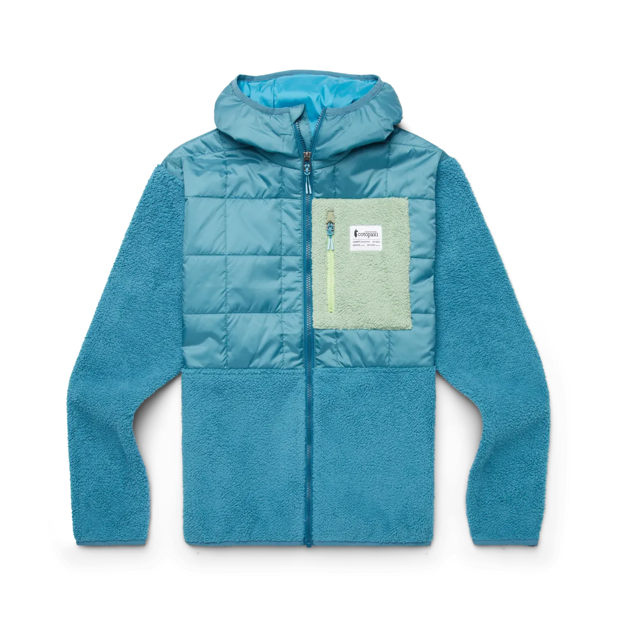 Cotopaxi Trico veste femme Blue Spruce Drizzle chaude