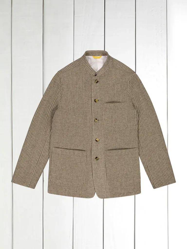Hollington Tyrol veste laine cachemire sable