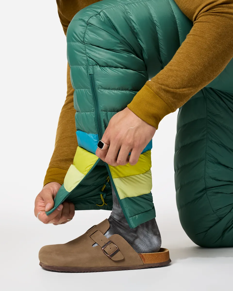 Cotopaxi Fuego pantalon duvet homme Juniper 800 fill