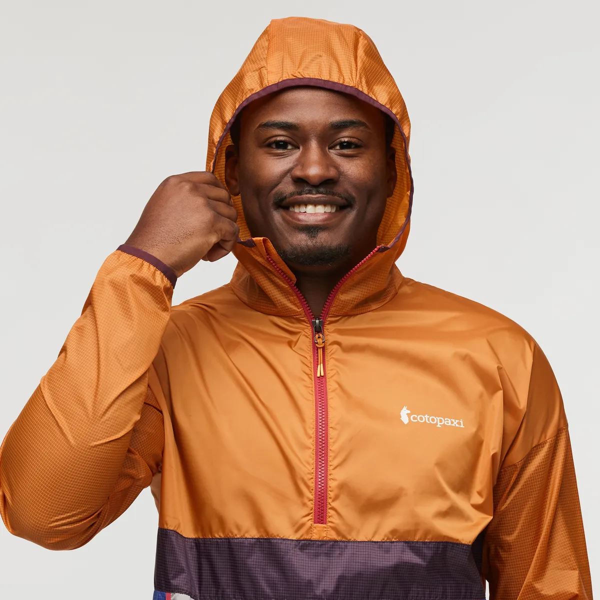 Cotopaxi Teca coupe-vent homme Sunrise demi-zip léger