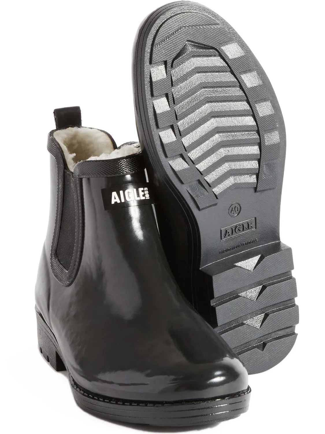 Aigle Carville Fur 2 botte pluie femme fourrée 39 EU