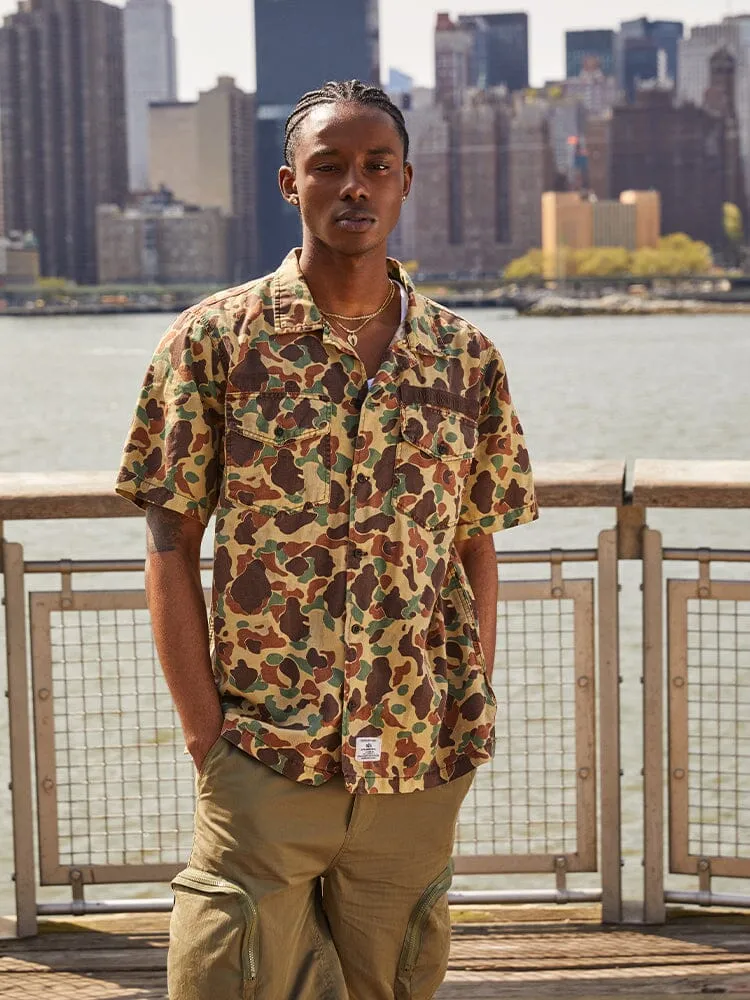 Alpha Industries Fatigue surchemise camo coton