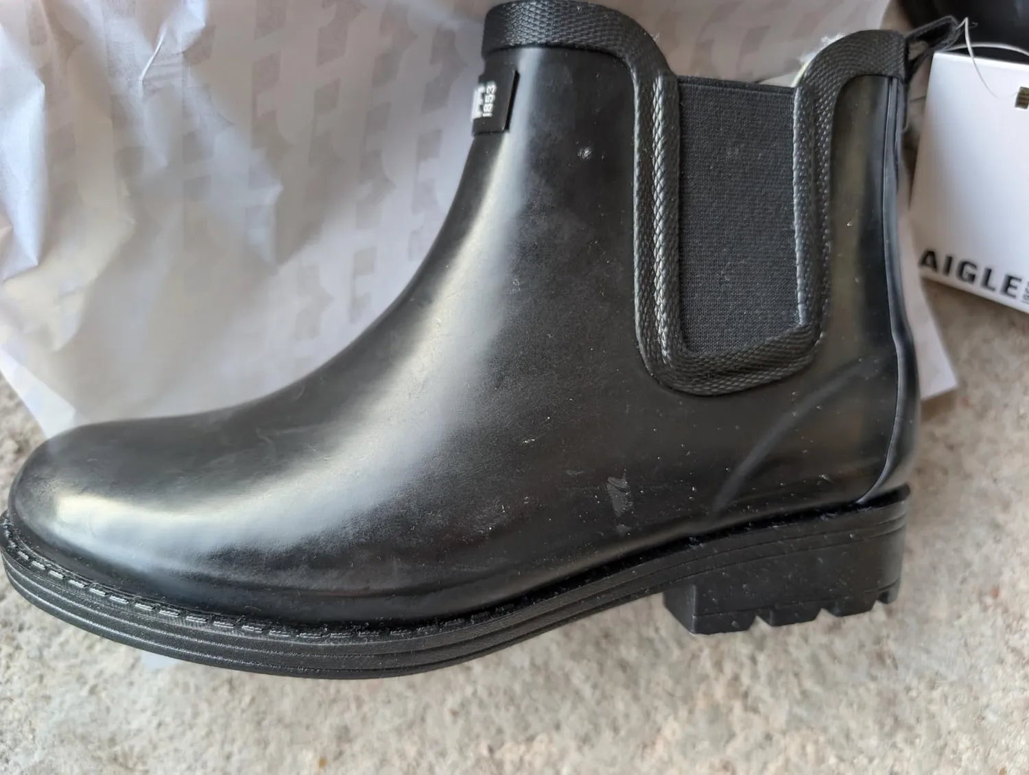 Aigle Carville Fur 2 botte pluie femme fourrée 39 EU