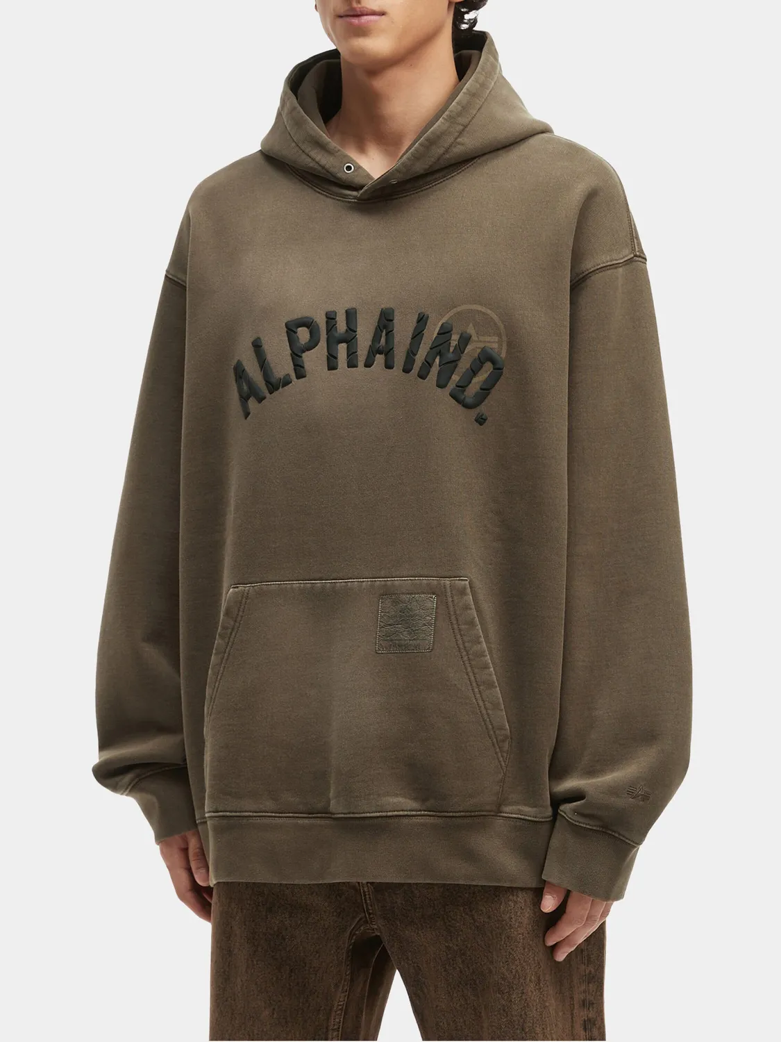 Alpha Industries UNFRM Washed hoodie sweat délavé