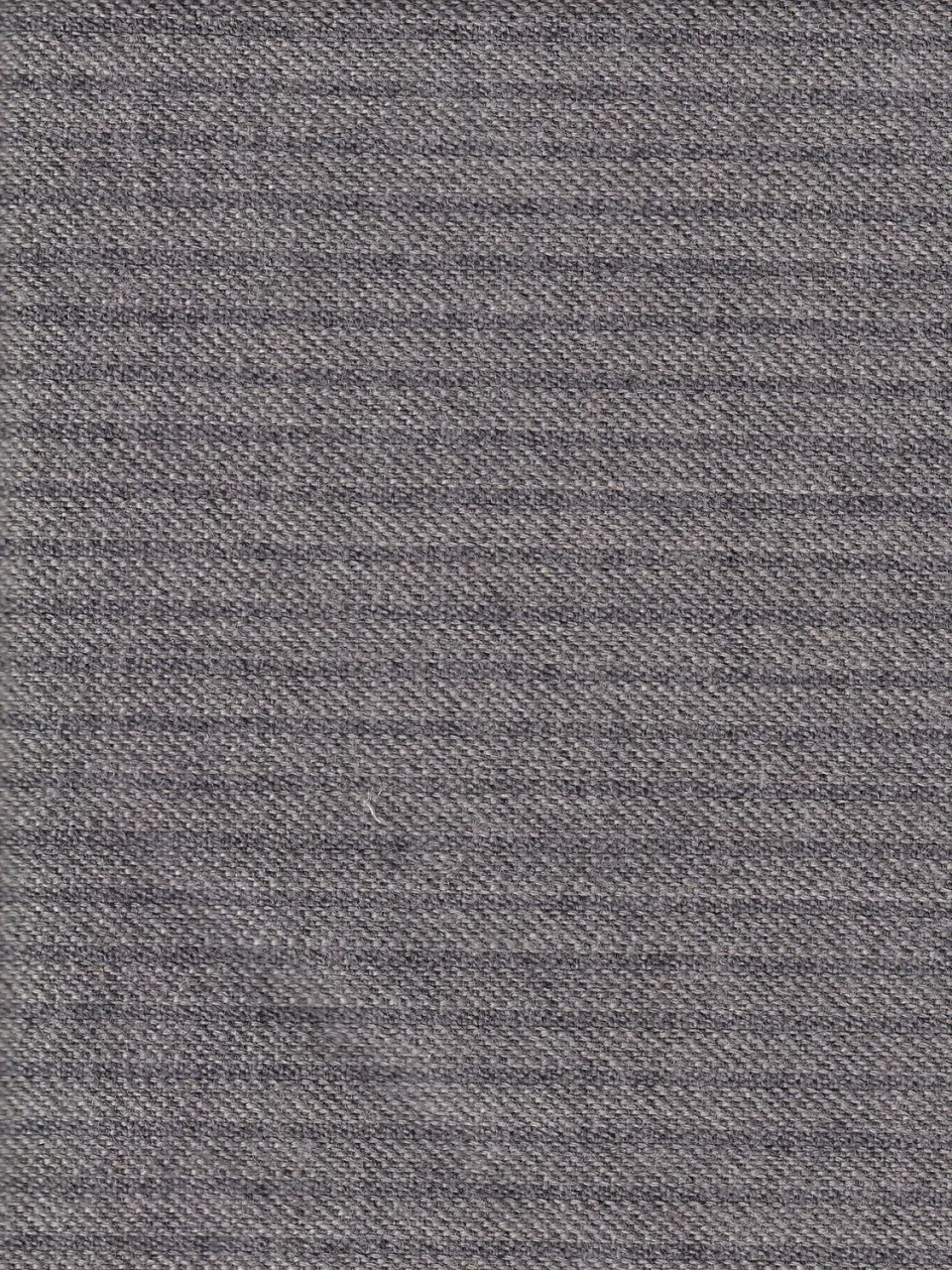 HOLLINGTON Toile Laine Coton tissu double-face rayures grises