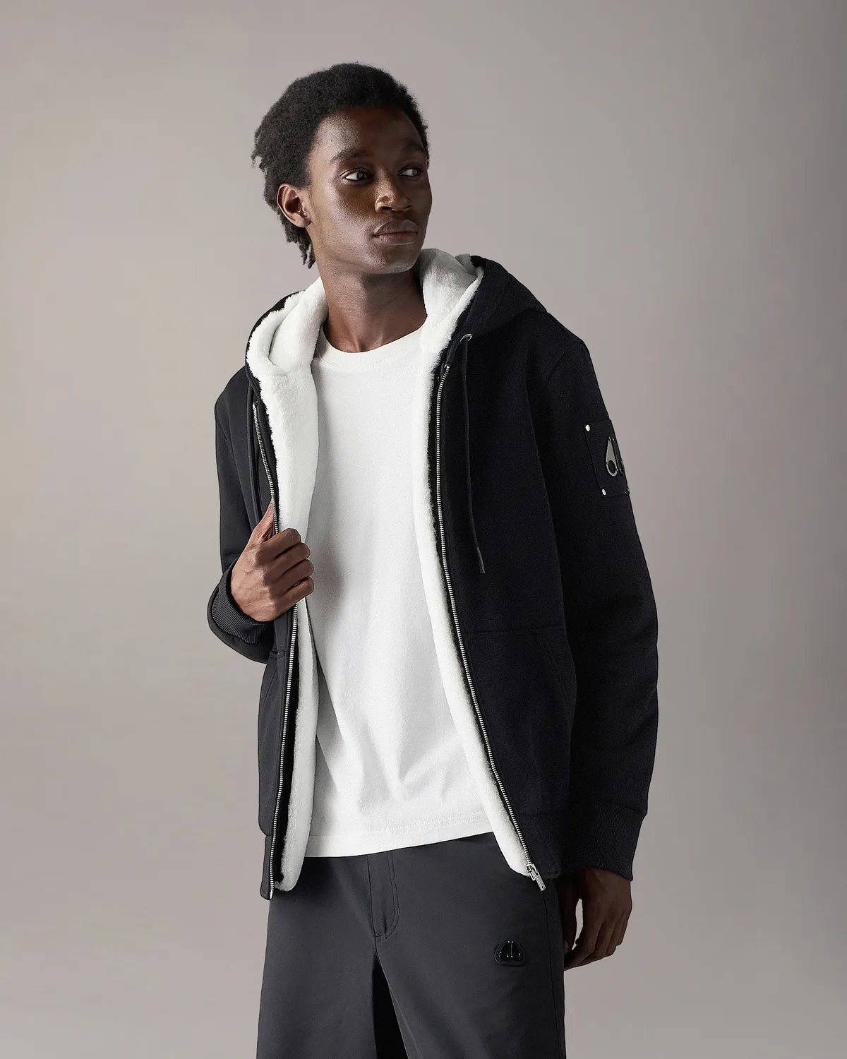 Moose Knuckles Classic Bunny hoodie coton jusqu'à -10°C
