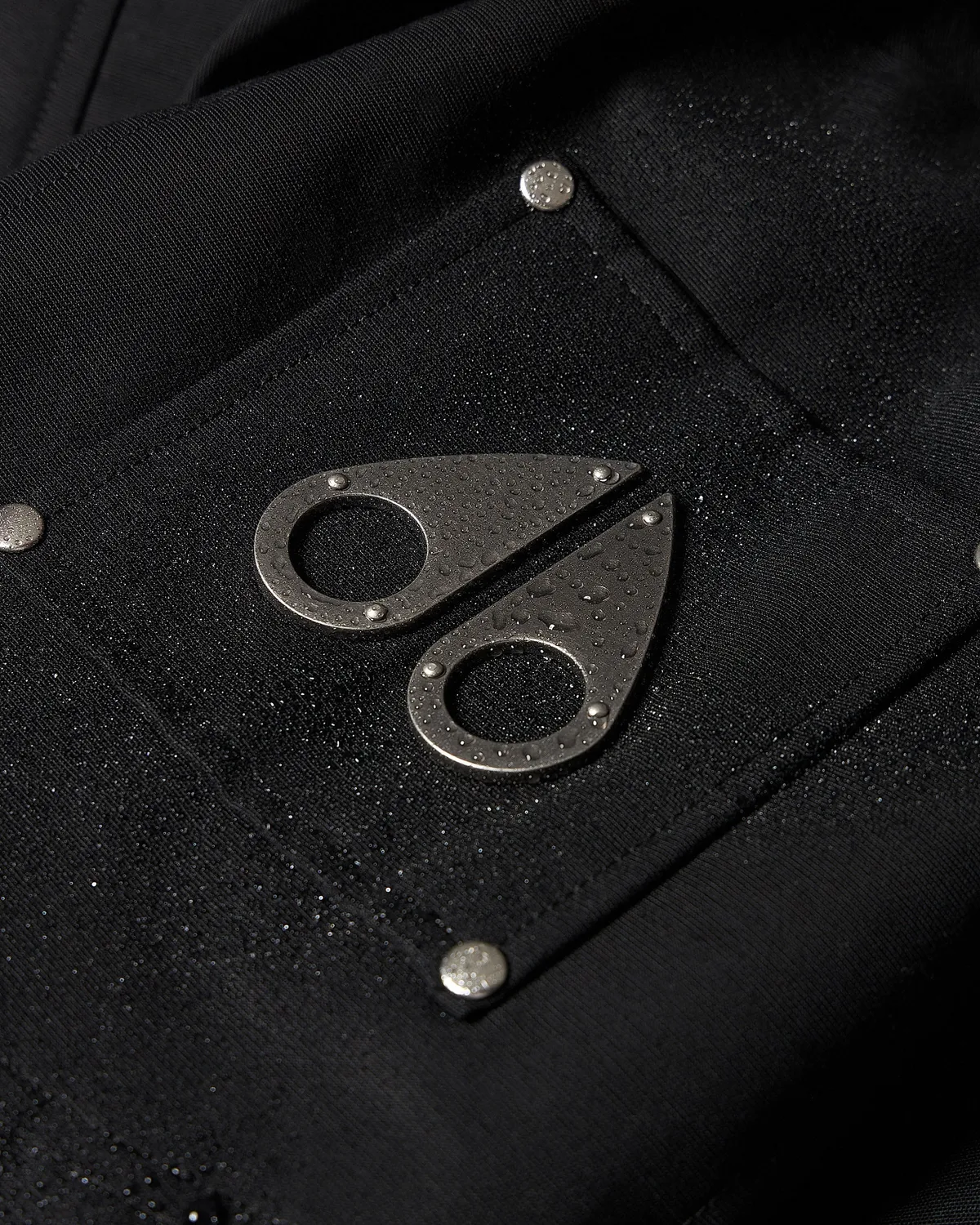 Moose Knuckles Original bomber duvet ballistic noir