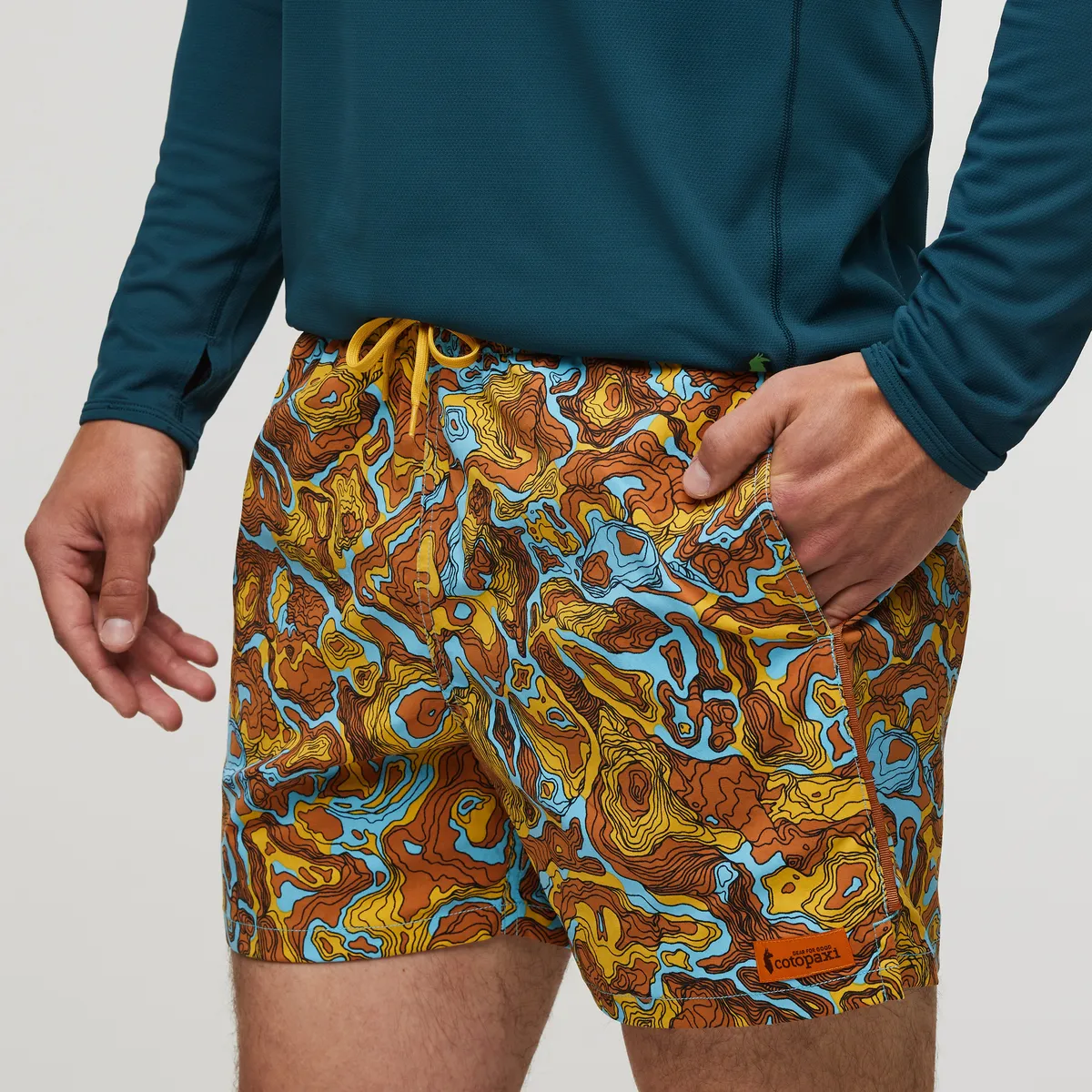 Cotopaxi Brinco Print short homme léger multicolore