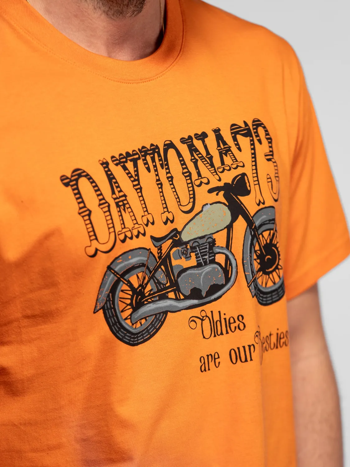 DAYTONA Kooskia t-shirt moto homme coton décontracté