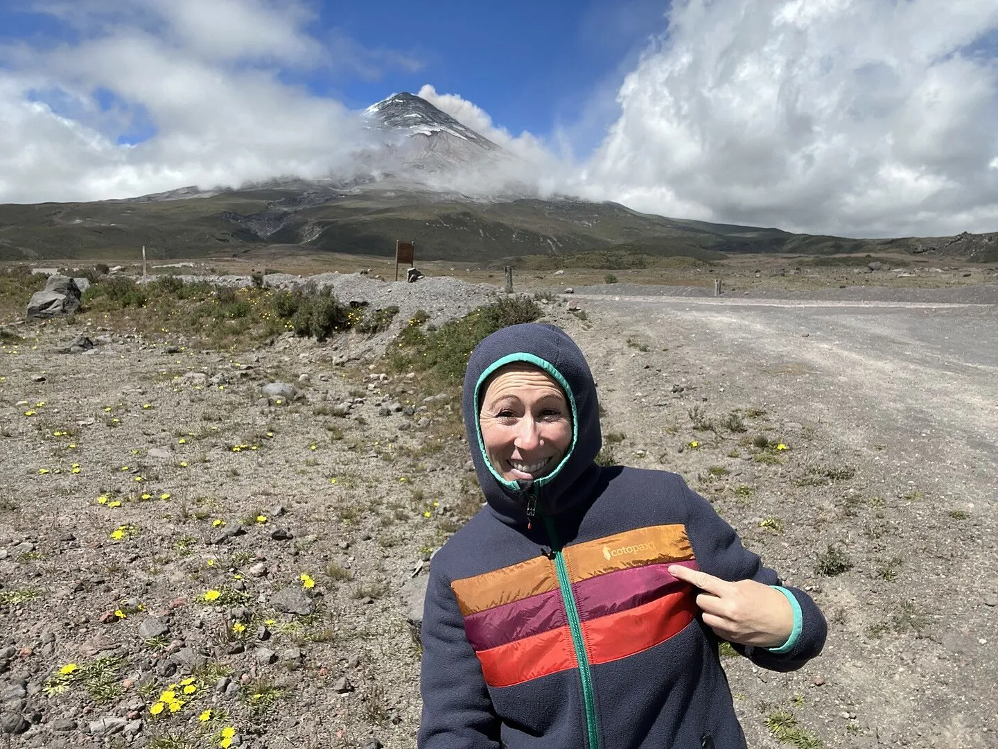 Cotopaxi Teca Fleece Hooded Full-Zip polaire femme Saturn