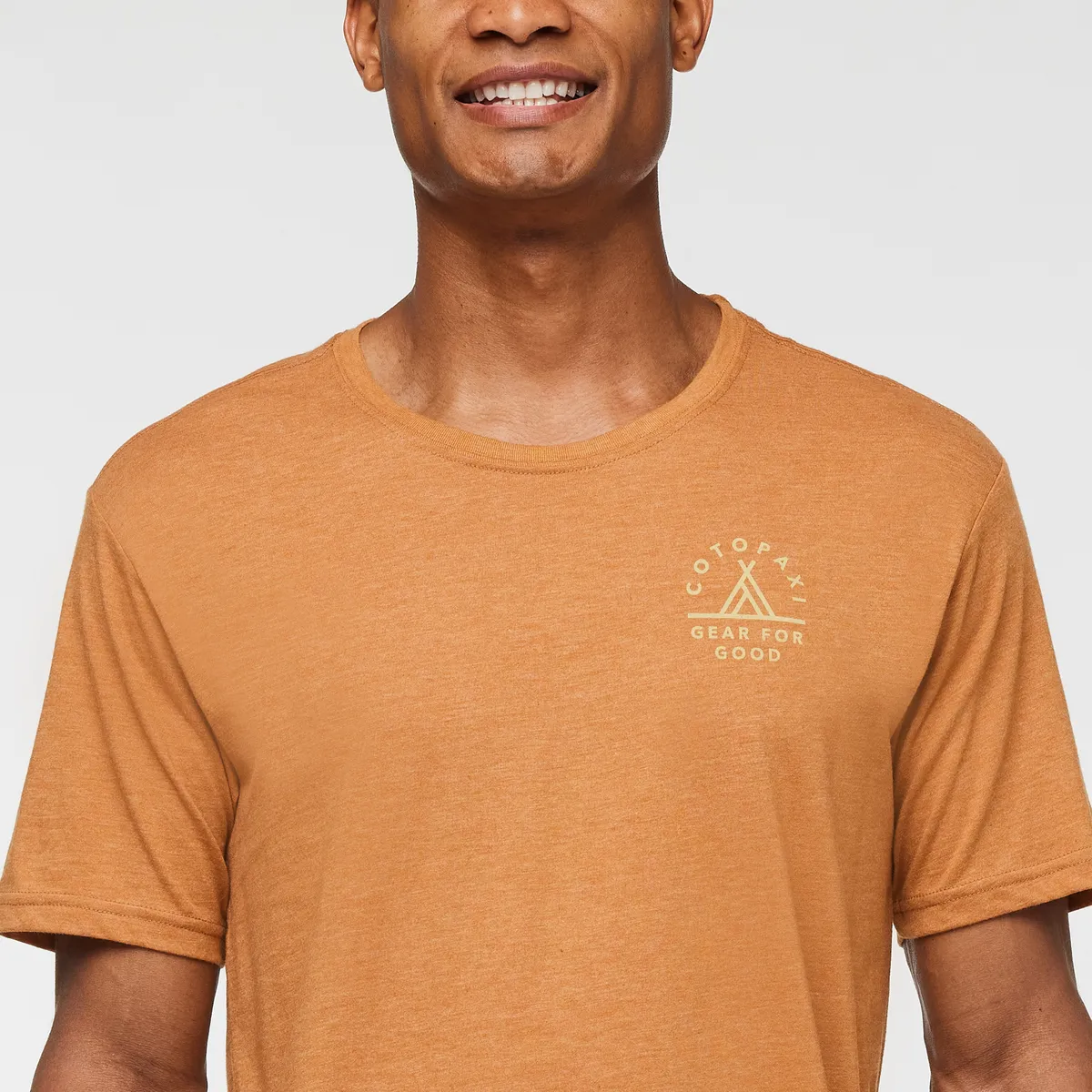 Cotopaxi Llama Map T-Shirt homme Saddle coton doux