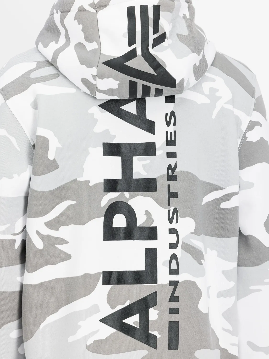 Alpha Industries Backprint hoodie camo coton homme