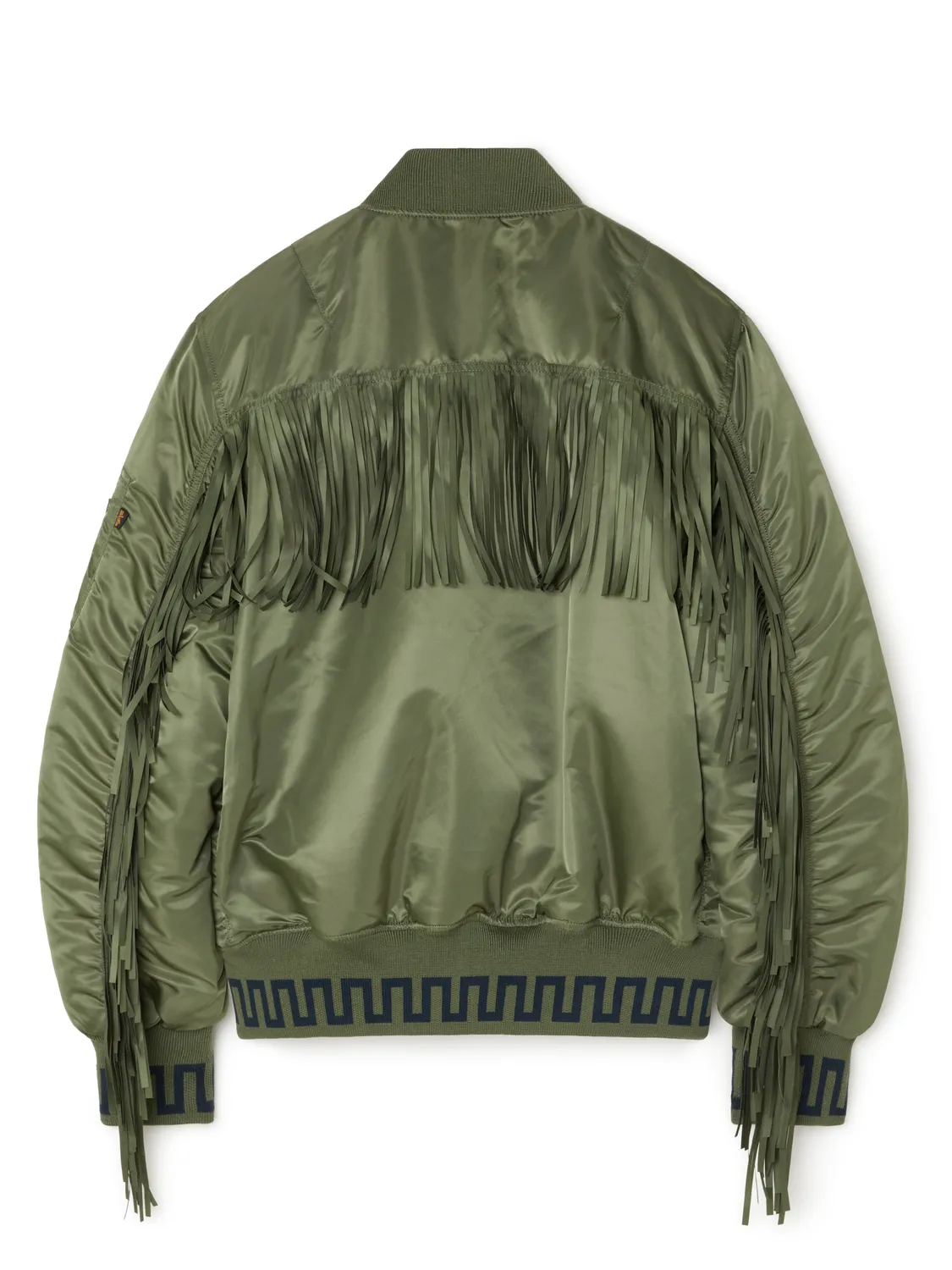 Alpha Industries Alanui MA-1 blouson sage patchwork