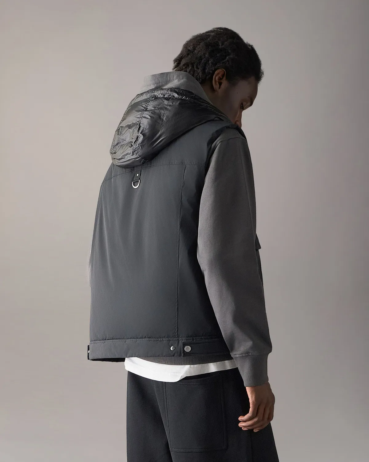 Moose Knuckles Brixton Gilet Doudoune Noir Léger