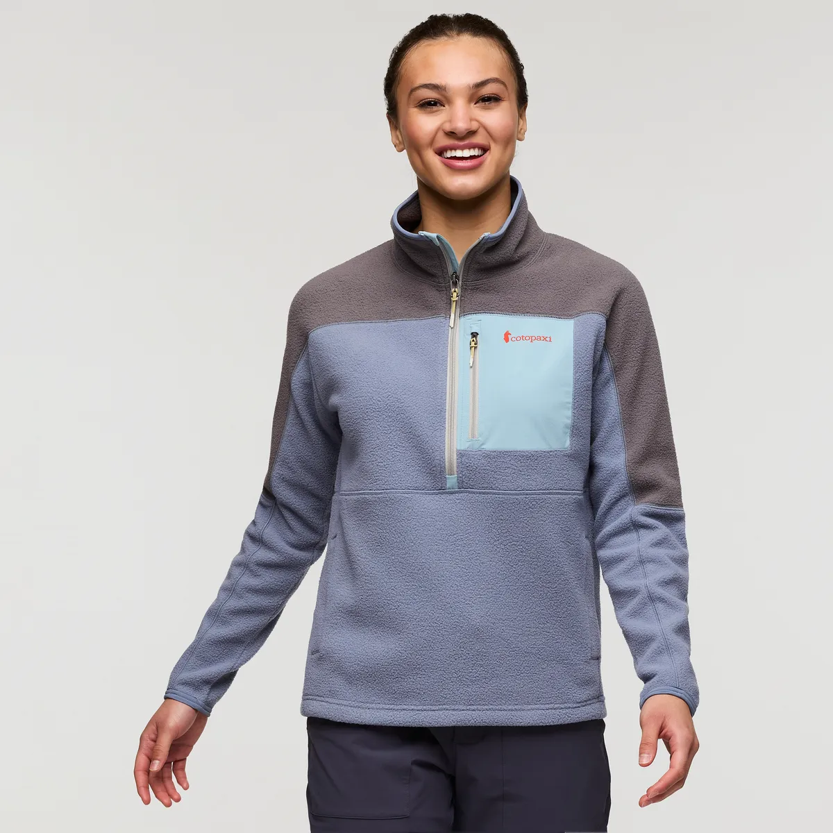 Cotopaxi Abrazo polaire femme Cinder demi-zip douce