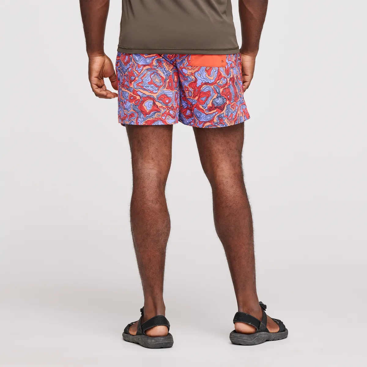 Cotopaxi Brinco short homme Gulf/Kelp imprimé rétro