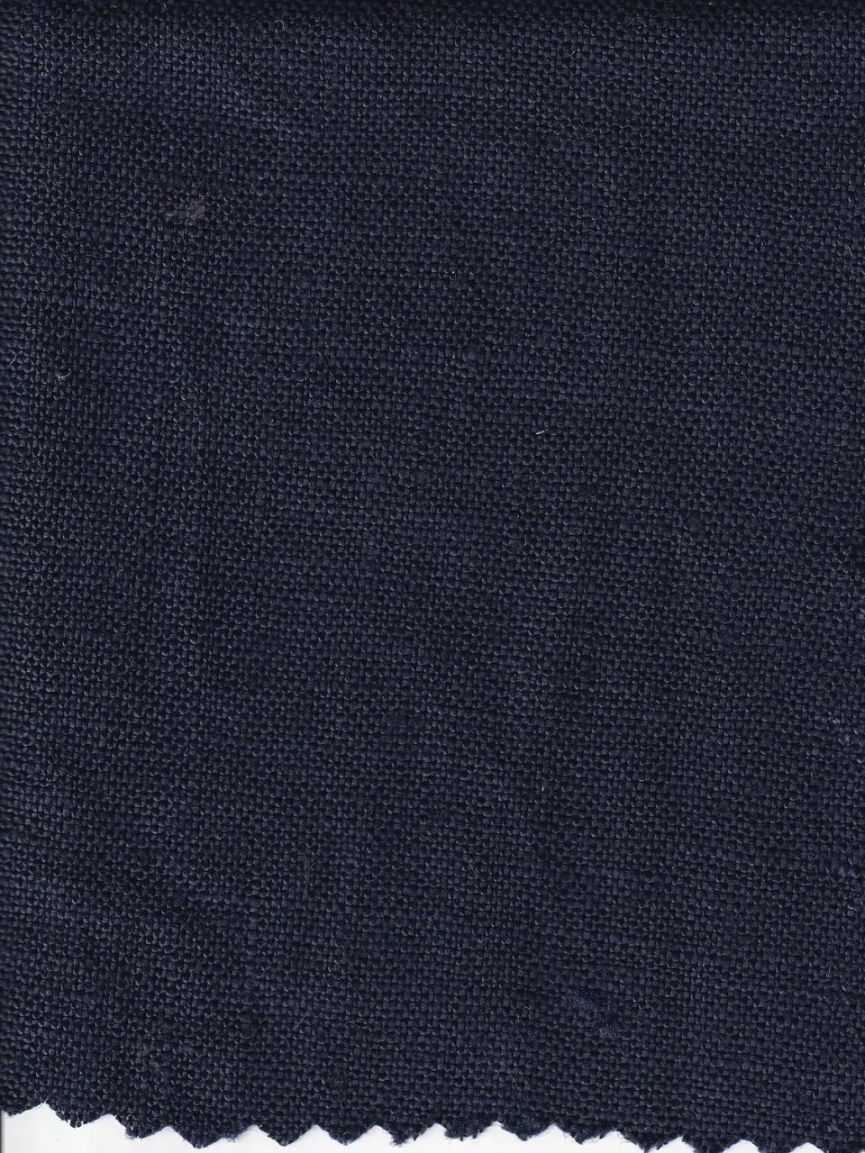 Hollington quetsche toile pur lin tissu bleu marine 9 m