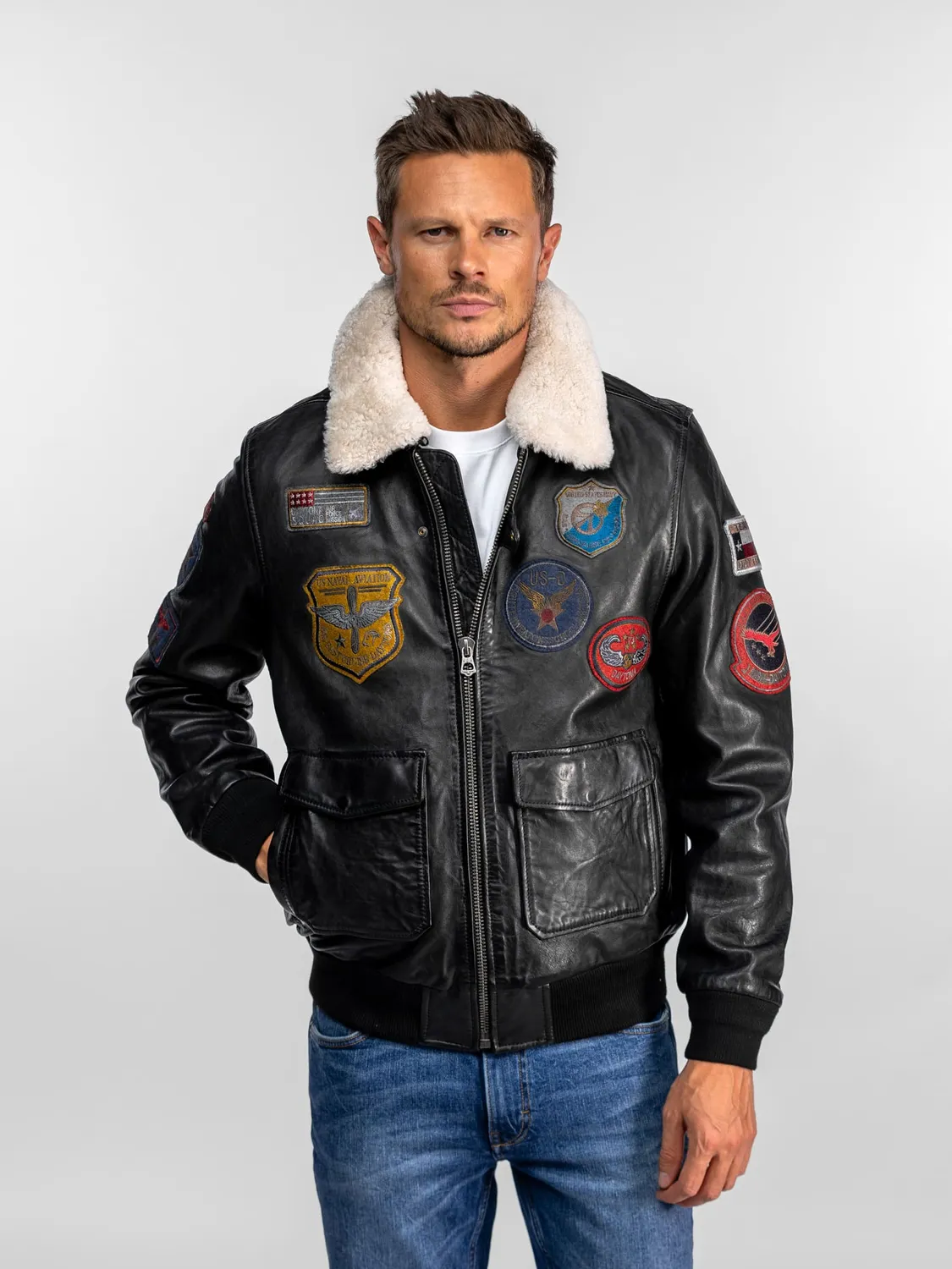 Daytona Mythic blouson aviateur cuir mouton