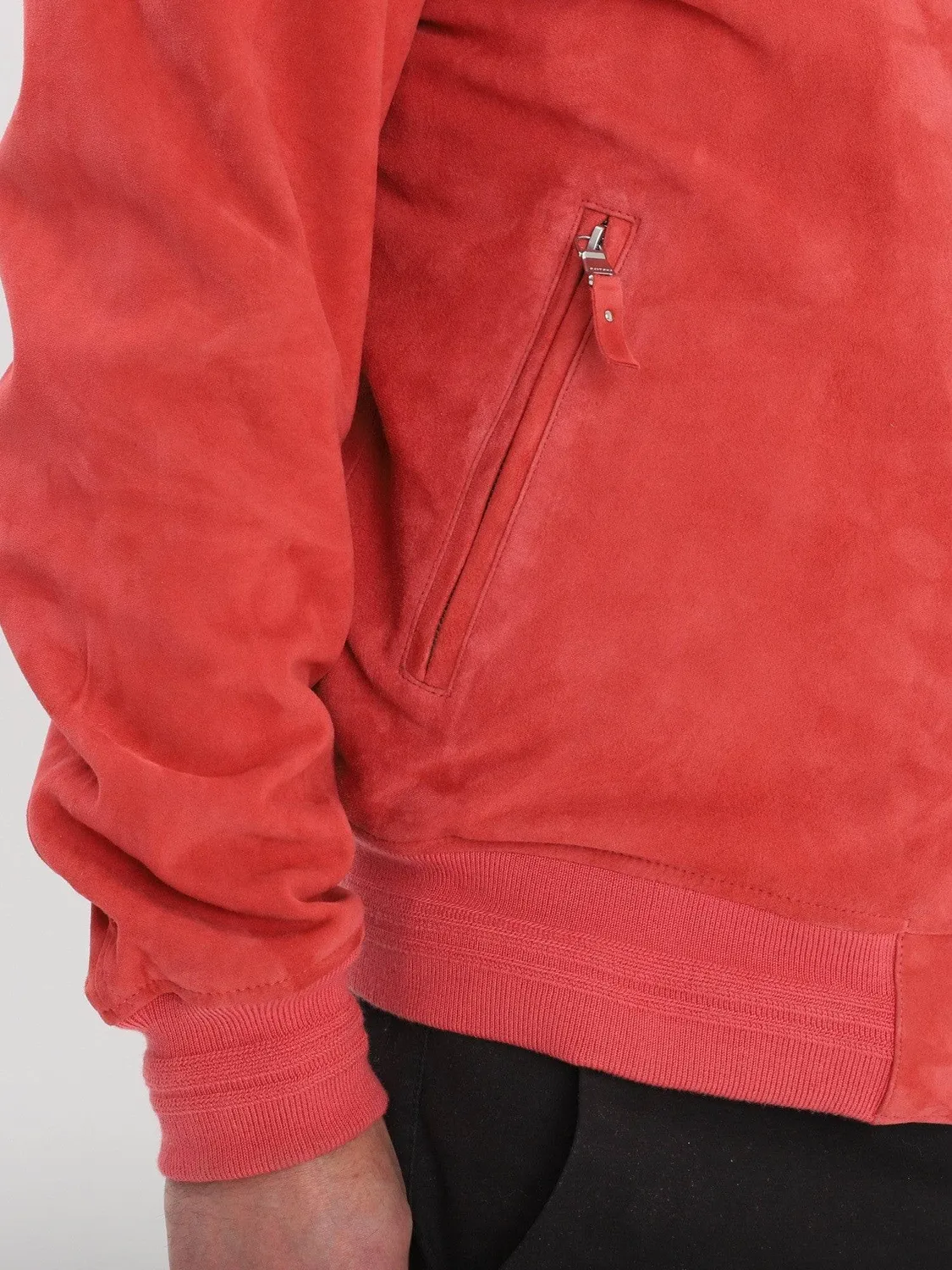 Daytona Windon bomber homme cognac daim chèvre
